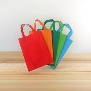 12 Pcs Tas kain spunbond TEBAL goodie bag jumbobesarsedangkecil 38x45x10 cm | tas kain belanja tas souvenir promosiultahpolossablon