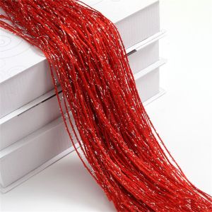 NEXTYOO Bold Encryption Home Decor Window Curtains Tassel Wedding Party Decoration Room Divider Net Screen Panel Glitter String Curtain Hanging Beaded Curtains Door Fly Screen