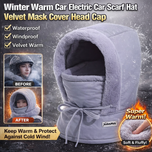 Mask Fashion Thick Cap Hat Adjustable Straps Padded High Elasticity Fabric City Shopping Full Package