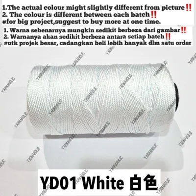 YD01-30 Benang Nylon Benang Kait Beg / Nylon Thread net 100g/Yarn/benang kait