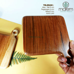 TELENAN KAYU JATI SOLID | TALENAN KAYU JATI | CUTTINGBOARD | FOOD SERVING JATI