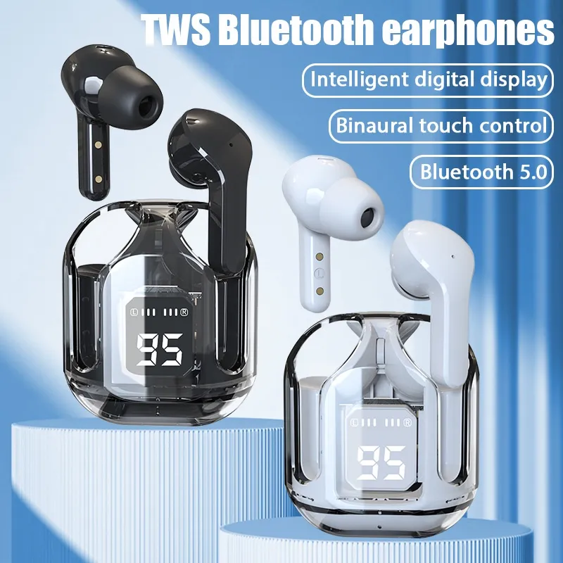 TWS Air31 Bluetooth Earphone Bluetooth 5.0 Wireless Earburds HiFi 9D Stereo Sound Waterproof Noise Reduction Low Latency Build-in Mic Bluetooth Earphone Touch Control Fon Telinga Bluetooth 蓝牙耳机 无线耳机