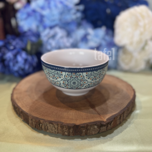 Piring Mangkok Keramik Aluna Blue Series