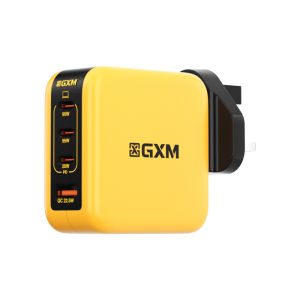 GXM 95W GaN Safety Mark Ultra Fast Charging AC Adapter  Quick Charge Fast Charging Technology Wall Charger Super Fast Charging 2.0