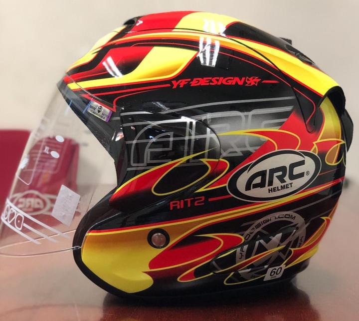 ARC Ritz YF1 Helmet-Yellow Lazada