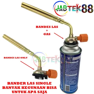 KEPALA LAS SINGLE MANUAL | KEPALA GAS KALENG | MANUAL TORCH LAS KEPALA LAS SINGLE | GAS LASS TORCH ALAT BAKAR MAKANAN / DAGING TABUNG KECIL | HI COOK KEMPING | ALAT UNTUK MEMANGGANG