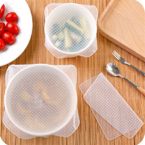 Elegant Residence Reusable Silicone Multifunctional Food Fresh Keeping Wrap Kitchen Tools