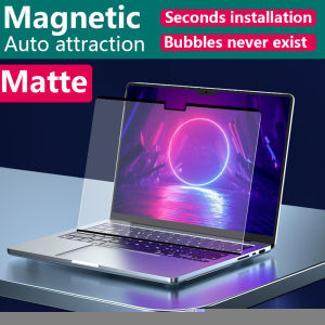 Magnetic attraction Matte Clear Screen Protectors 2022 2023MacBook Air Pro M1 M2 2021 pro 13 14 16 Inch A2681 A2337 A2338 Anti Scratch HD Clear Film