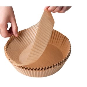 YHOME Kertas Alas Air Fryer 30/50pcs Anti Lengket Tahan Minyak Uk 16.5cm Y207