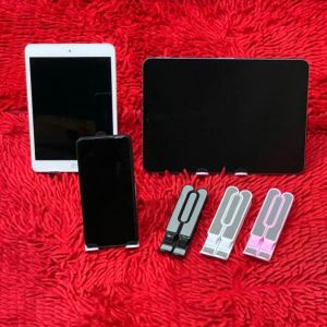 Stand HP IPad Tablet Phone Holder Meja Dudukan Penyangga Handphone Portable Foldable P1 Mini