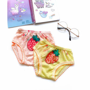 Promo 6 PCS Cd Anak Perempuan / Celana Dalam Motif Strawberry / Cd Anak Cewek