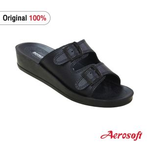 Aerosoft รองเท้าแตะผู้หญิง รองเท้าแตะแบบสวม ใส่สบายเท้า Aerosoft LA7035