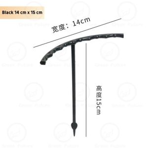 半圆植物攀藤支架 植物支架 展叶支撑花架 Plant climbing support frame Plant Holder Plant protection holder Semicircular plant climb support