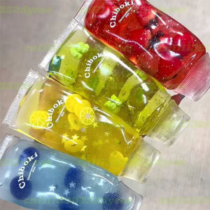 Fruit Filled Maltose Toothpaste Stress Relief Ball Soft Slow Rising Deformable Squeeze Squishy Fidget Sensory Toy