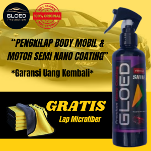 SEMI NANO CERAMIC COATING PENGKILAP BODY DAN KACA MOTOR DAN MOBIL