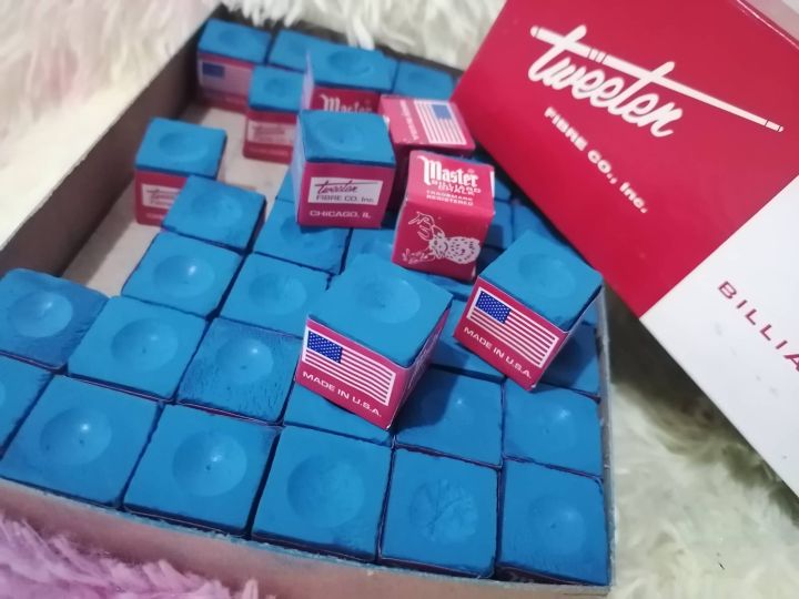 Genuine Billiards Master Chalk Blue 144 Cubes Lazada PH