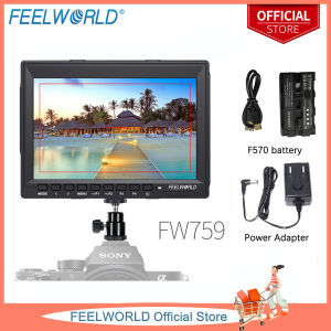 FEELWORLD FW759 7 inch IPS 1280x800 4K HDMI for DSLR Camera Field Video Monitor