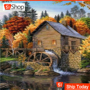 5D DIY full diamond diamond painting bedroom wall decorative painting ornaments bedroom study home