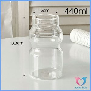 D.S. ถ้วยชานมปากแคบ แก้วน้ำดื่ม มี 2 ขนาด 250ml 440ml ถ้วยน้ำผลไม้ Creative cup