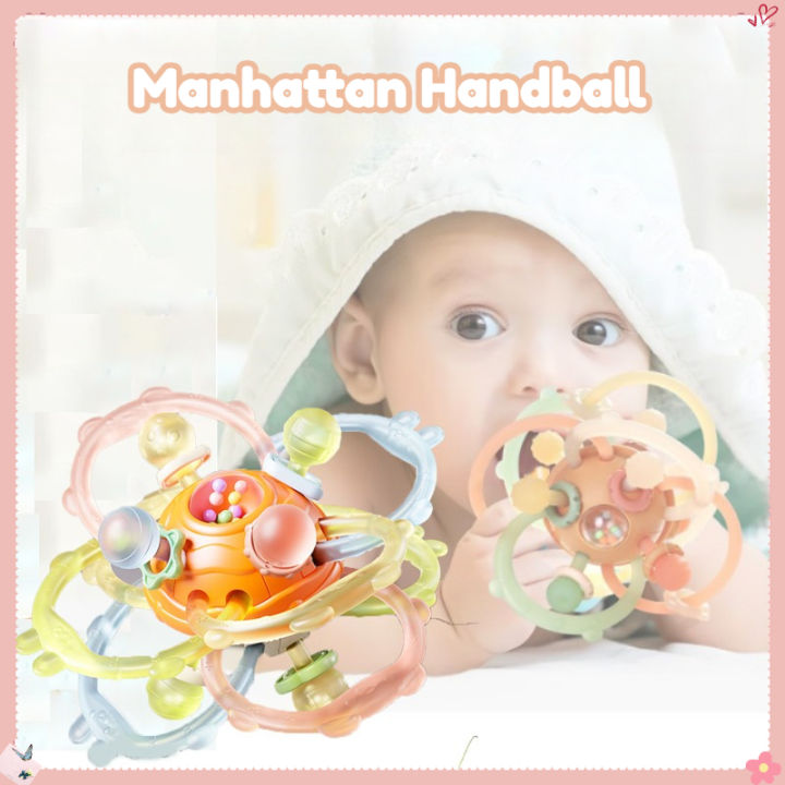 用python開發micro:bit應用程式(developing... Manhattan Ball Newborn Baby Rattling Tooth Gum Handgrip Ball Molars Toy ...