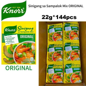 Knorr Sinigang sa Sampalok Original real Tamarind and Gabi 22g 1 PACK (12PCS)condiment