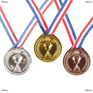 [COD] dfhws Bronze Award Medal Winner Reward Football Competition Prizes Award Medal For Souvenir Gift Outdoor Kids Toys