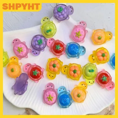 SHPYHT 30pcs sáng mini nhựa Rùa phát sáng trong bóng tối thu nhỏ trang trí cho aquascaping cổ tích vườn cảnh quan
