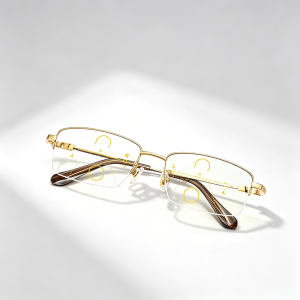 Titanium Multifocal Reading Glasses Anti Blue Light Clear Near Far Vision High Quality Progressive Hyperopia Presbyopia Eyewear For Men Women Business