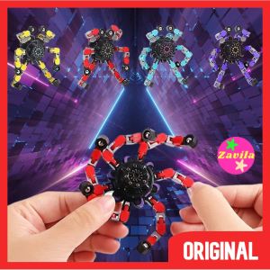 Mainan Edukasi Kreatifitas Anak Gangsing Fingertip Mechanical Spinner Gyro
