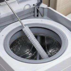 xpkQ Long Handle Washing Machine Cleaning Brush Heavy Duty Soft Bristle Non-Slip Grip for Car Truck Water Washing & Home Cleaning M2Y9R