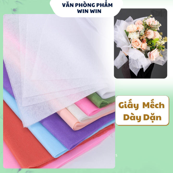 Giấy Mếch Gói Hoa Loại Đẹp Phong Cách Hàn Quốc | Lazada.vn