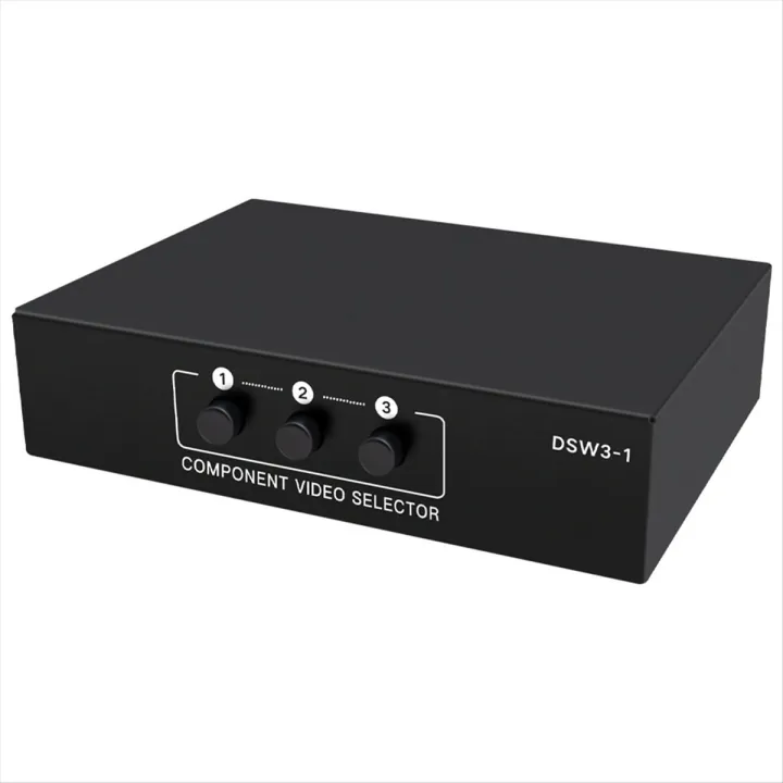 Component Video Out 3 Channel 5 RGB Component YPbPr Output Ypbpr Component RGB Switcher ...