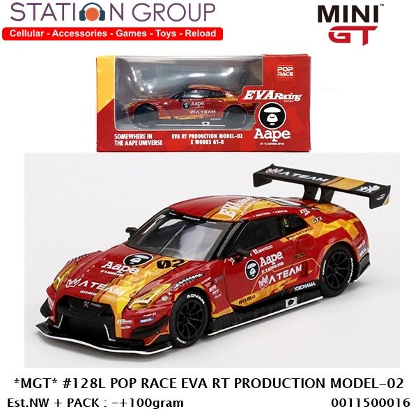 MINIGT　No.128　EVA　RT　PRODUCTION　MODEL-02 MINI GT #128L POP RACE EVA RT PRODUCTION MODEL-02 1-64 - DIECAST