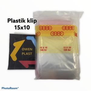 PLASTIK KLIP/KLIP OBAT/KLIP KACANG UKURAN 15X10 ISI 100 PCS TERMURAH DAN BERKUALITAS