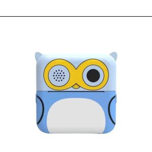 CW-SHOP(P2)*พร้อมส่งในไทย*กล้องถ่ายรูปพร้อมพิมพ์ กล้องนกฮูก  OWL INSTANT ฟรีปากกาเมจิก กระดาษปริ้น