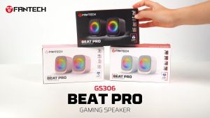 Fantech Beat Pro GS306 Gaming Speaker with Deep Bass Boost and RGB Lights
