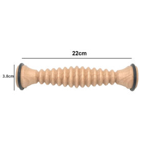 [Fast Delivery] Wooden Foot Massage Roller Tool for Plantar Fasciitis Relief Deep Tissue Massage Tool