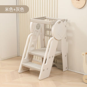 Childrens Climbing Ladder Baby Handwashing Ladder Footstool Small Stairs Steps Washstand Stepping Stool Foldable Handrail Ladder