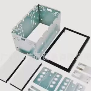 อุปกรณ์รถยนต์   กล่องเก็บของที่เหมาะสำหรับโตโยต้า  1DIN กล่องเก็บของสำหรับการปรับเปลี่ยนเสียง กล่องอเนกประสงค์    กล่องเก็บของในรถยนต์ #