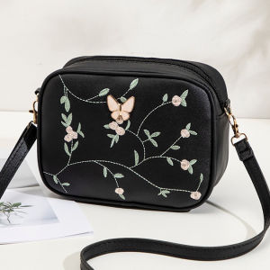 1614 ( READY STOCK ) PU SLING BAG EU FASHION HOUSE