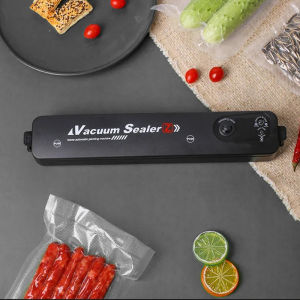 Vacuum Sealer Machine Mesin Pengedap Vakum Vacuum Food Sealer packaging machine Sealer Manual Dry Wet真空机