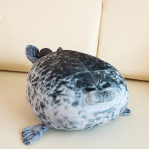 Creative Ocean Animal Seal Plush Toy Soft Stuffed Animal Pillow for Kids Sleeping Hugging Gift Mother and Baby Seal Doll