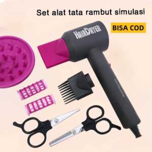 MAINAN STYLING SET PREMIUM MURAH dryer korea dyson MAINAN SALON ANAK MAINAN HAIR DRYER / MAINAN BEAUTY ANAK I MAINAN MERIAS