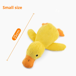 Dog toy Barking Duck Plush Toy for Dogs Chew Toy for Teeth Cleaning & Energy Drainage Durable