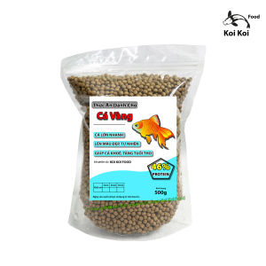 Cám Cá Vàng 46% Đạm KOI KOI FOOD - Thức Ăn Cho Cá Vàng Hàng Chất Lượng