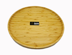 Wilmax England Bamboo Platter Round 35.5Cm