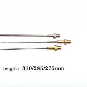 Cornerr EDM Parts Upper AWT OD2.0-ID0.7/1.0mm*L275/285/3mm for SODICK AQ Series Wire-cut EDM Machine 9H4B3