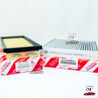 BUNDLE SALE! Cabin & Air Filters For TOYOTA VIOS (2014 - Present) (17801-0Y040/87139-0N010) / cabin air fuel oil filter combo bundle motorcycle car parts stuff car accessories motor upgrades engine parts rides replacement toyota parts motor cycle
