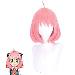 Anya Forger Costume for Kids Girl Cosplay Anime Spy X Family Christmas Wig Cartoon Character Costume