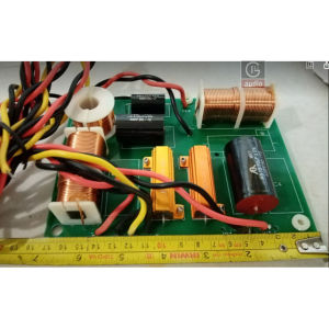 Speaker Passive Crossover 1200w 3 way Double 15inch SRX 725 Professional Dividing network